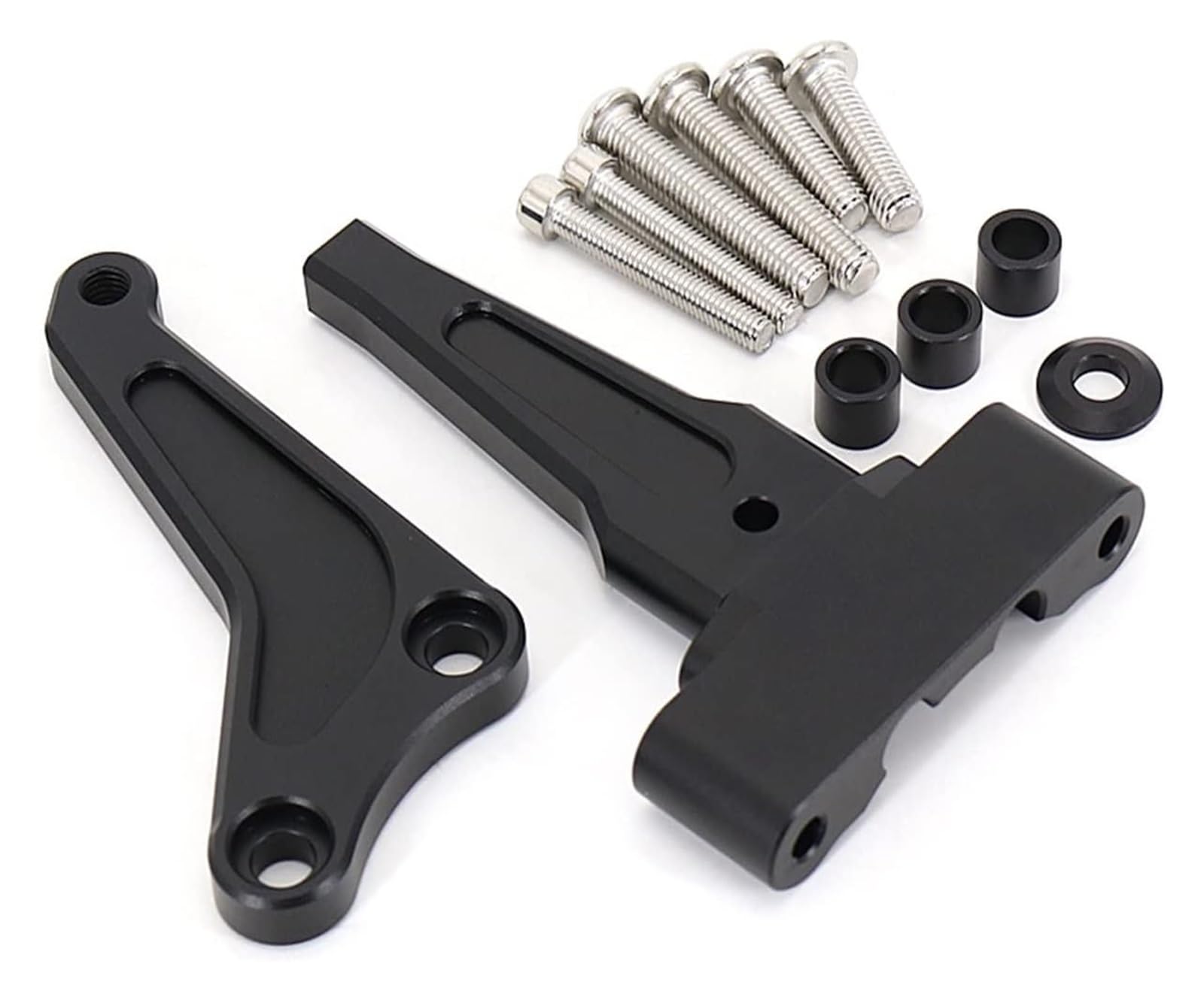 Einstellbarer Lenkungsdämpfer Für Street Triple 1200RS 765RS 765R Motorrad Lenkung Stabilisieren Dämpfer Halterung Montieren Unterstützung Adapter Kit(1239) von JSRVQKMS