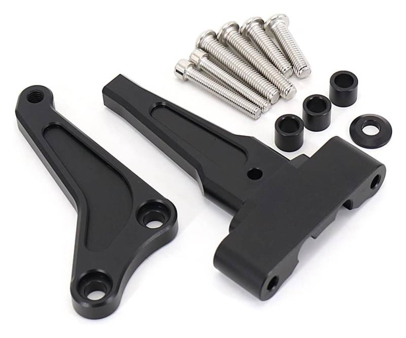 Einstellbarer Lenkungsdämpfer Für Street Triple 1200RS 765RS 765R Motorrad Lenkung Stabilisieren Dämpfer Halterung Montieren Unterstützung Adapter Kit(1239) von JSRVQKMS