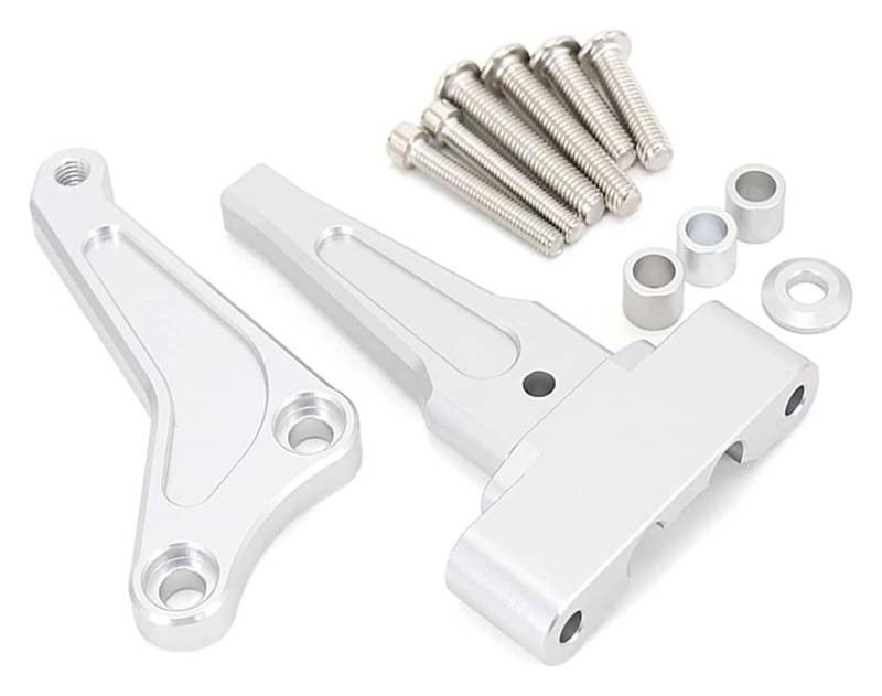 Einstellbarer Lenkungsdämpfer Für Street Triple 1200RS 765RS 765R Motorrad Lenkung Stabilisieren Dämpfer Halterung Montieren Unterstützung Adapter Kit(1246) von JSRVQKMS
