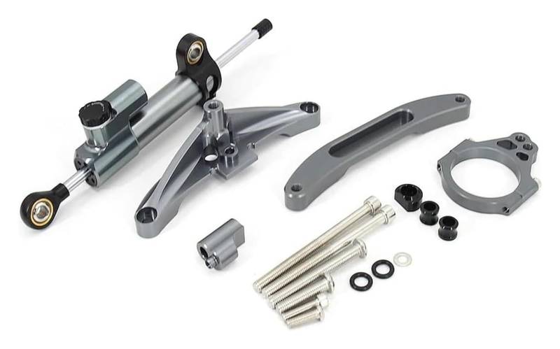 Einstellbarer Lenkungsdämpfer Für Y&amaha FZ1 Für FAZER 2006-2015 Motorrad Aluminium Lenkungsdämpferhalterung Set Stabilisator Lineare Montageunterstützung(5) von JSRVQKMS