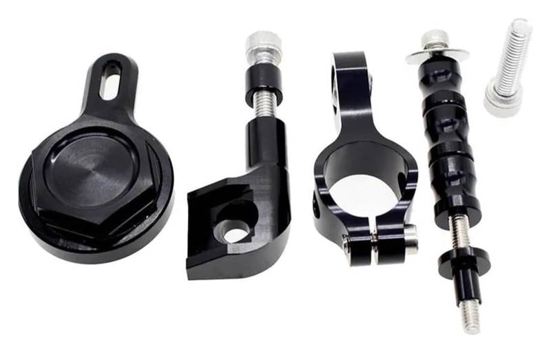Einstellbarer Lenkungsdämpfer Für Y&amaha YZF R1 1998 1999 2000 2001 Motorrad-Lenkungsdämpfer Stabilisieren Sie Die Halterung Montagehalterung Adapter-Kit(2352) von JSRVQKMS