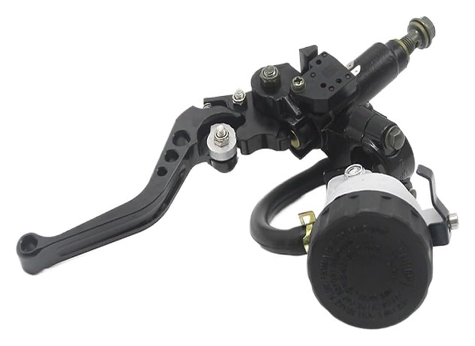 Motorrad Bremse Kupplungshebel Für Ya&maha Universal Motorrad Brems Kupplungs Pumpenhebel Hydraulischer Hauptzylinder 7/8" Kolben(Colorb) von JSRVQKMS