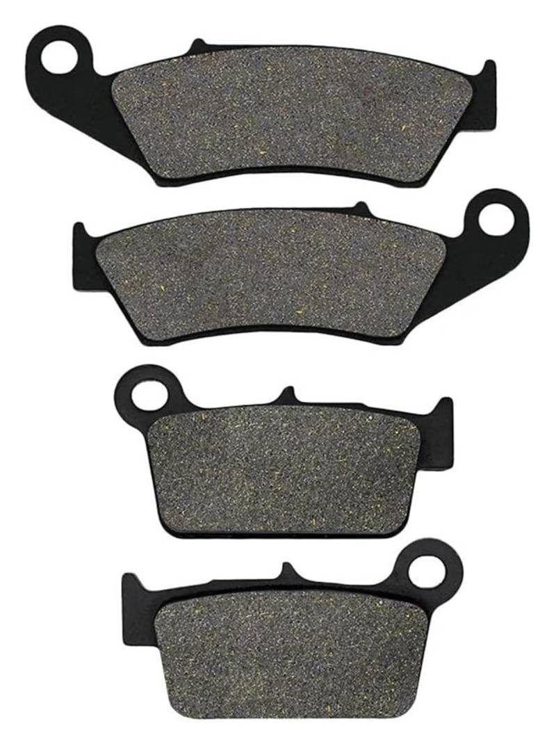 Scheiben Bremsbeläge Für Kawasaki KX250F KX 250F KXF 250 2004-2021 KX450F KX 450F KXF 450 2006-2021 Motorrad Vorne Hinten Disc Bremsbeläge von JSRVQKMS