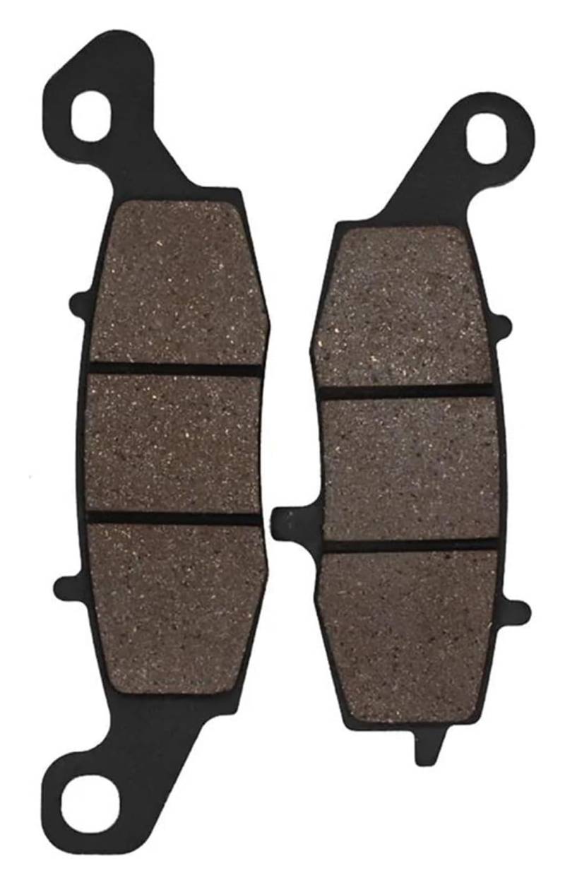 Scheiben Bremsbeläge Für Kawasaki ZR750 ZR 750 ZR-7 ZR7 1999-2004 ZR7S ZR 7S 2001-2005 Motorrad Vorne Und Hinten Disc Bremsbeläge(Front Left) von JSRVQKMS
