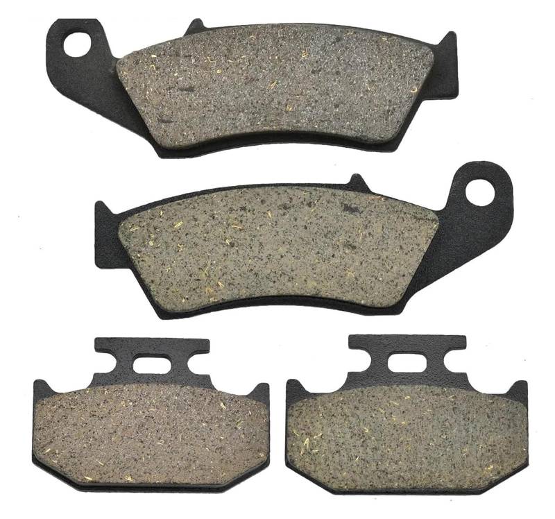 Scheiben Bremsbeläge Für Suzuki DR650 DR 650 1996-2016 RMX250 RMX 250 1996-1998 DR 350 DR350 1997-1999 Motorrad Vorne Und Hinten Disc Bremsbeläge(Front and Rear) von JSRVQKMS
