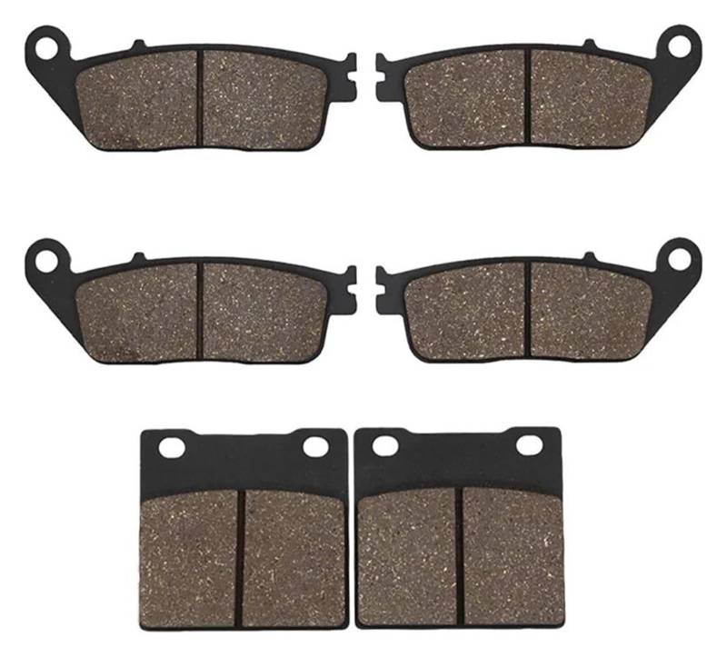 Scheiben Bremsbeläge Für Suzuki RF400V RF400R GSX400 GSF600 Für Bandit RF600 RST ZR ZS ZT ST V SV WX SW RP RR RS Motorrad Vorne Und Hinten Scheibenbremsbeläge(Front and Rear) von JSRVQKMS