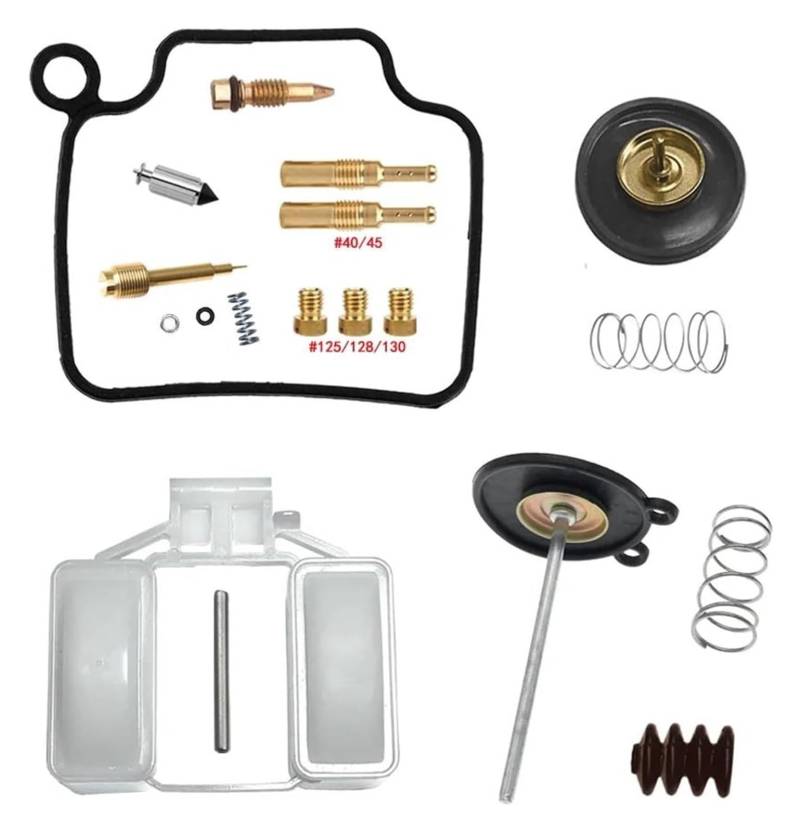Vergaser Reparatursatz Für Shadow 600 VT VLX Für Deluxe VT600C VT600CD 1998-2007 Motorrad Einzel Vergaser Reparatur Teile Ersatz von JSRVQKMS
