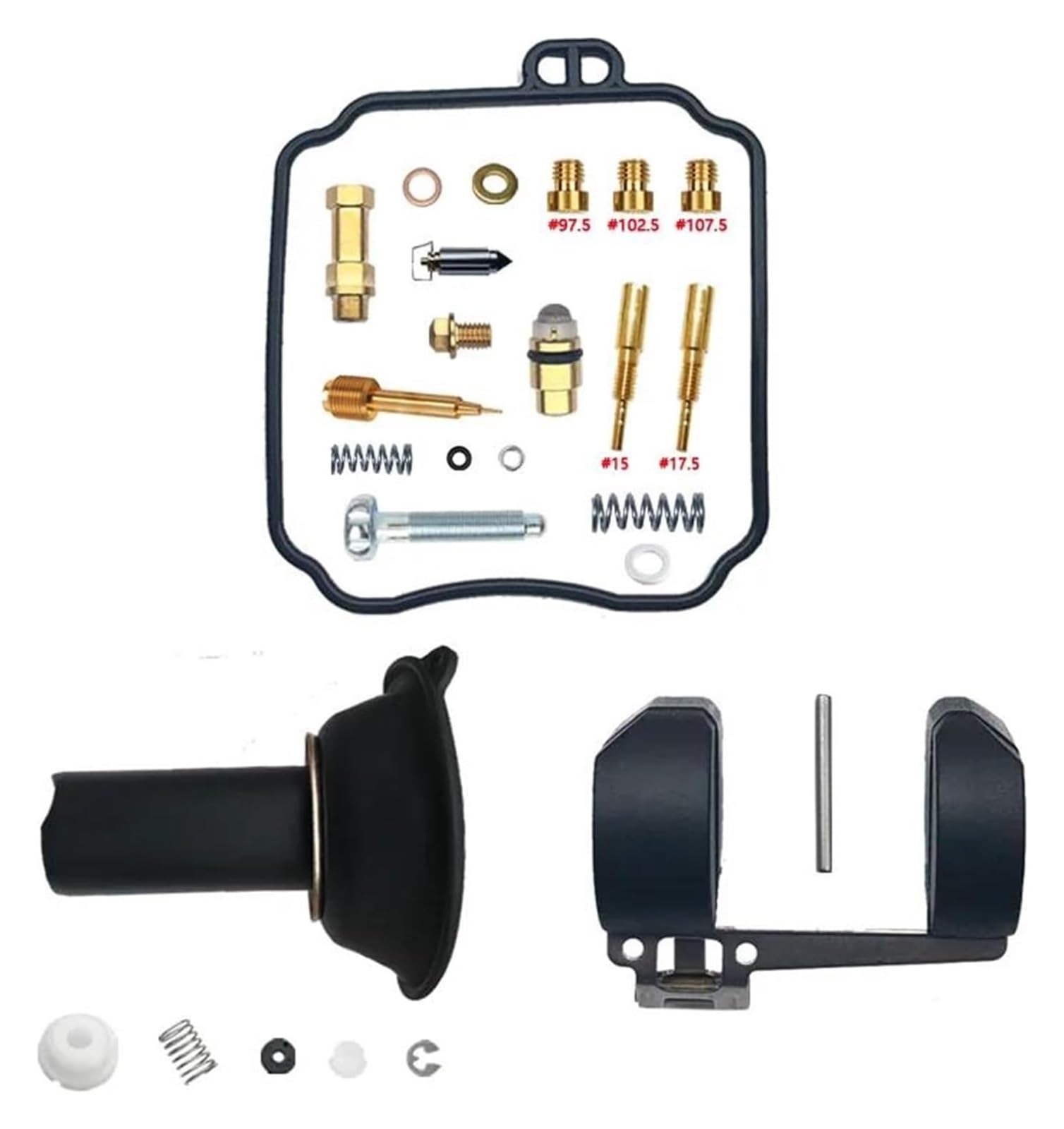 Vergaser Reparatursatz Für Suzuki Für Intruder 250 VL250 Motorrad Carb Nadel Sitz Plunger Membran Float Rebuild Kits Vergaser Reparatursatz Für Suzuki Für Intruder 250 VL250 Motorrad Carb Nadel Sitz Plunger Membran Float Rebuild Kits von JSRVQKMS
