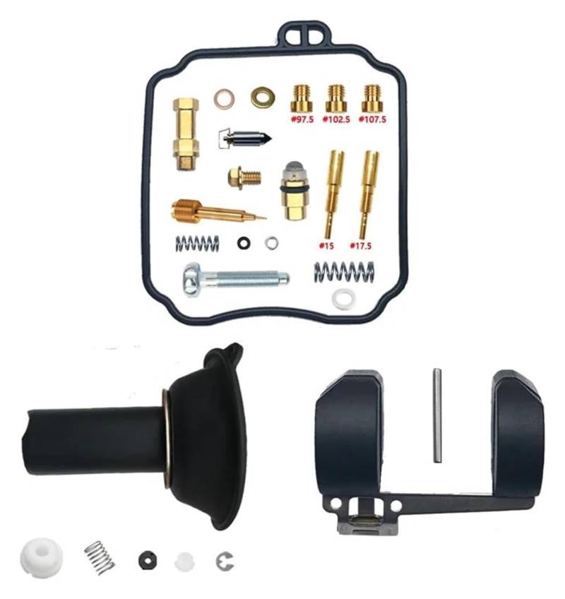 Vergaser Reparatursatz Für Suzuki Für Intruder 250 VL250 Motorrad Carb Nadel Sitz Plunger Membran Float Rebuild Kits von JSRVQKMS