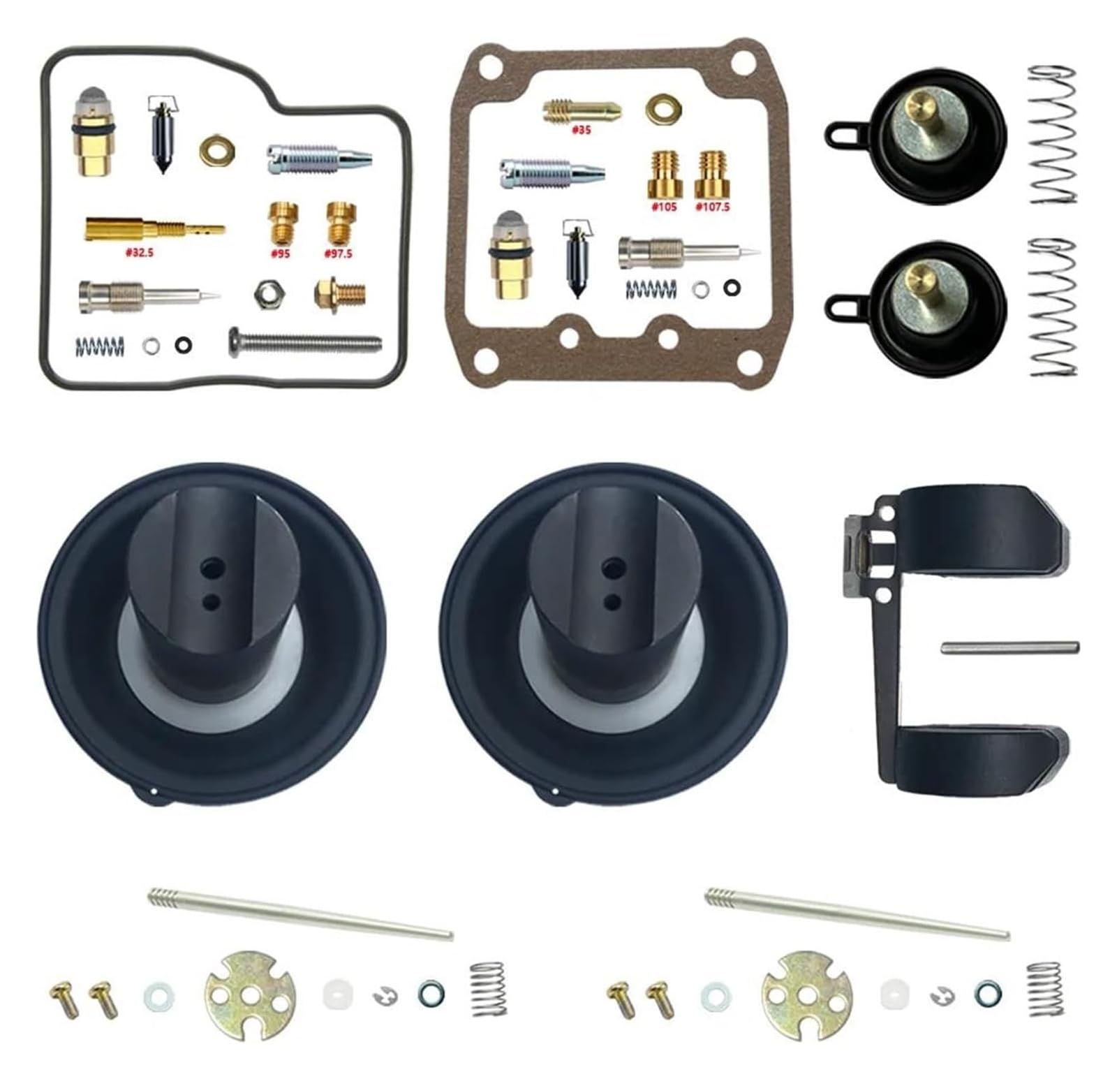 Vergaser Reparatursatz Für Suzuki Für Intruder 400 VS400 Für VORNE Und HINTEN Motorrad Vergaser Reparatur Membran Schwimmer Teile Rebuild Kits Vergaser Reparatursatz Für Suzuki Für Intruder 400 VS400 Für VORNE Und HINTEN Motorrad Vergaser Reparatur Membran Schwimmer Teile Rebuild Kits von JSRVQKMS