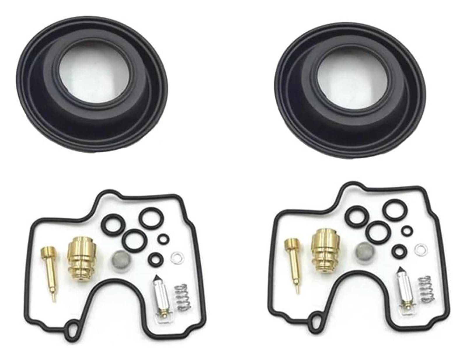 Vergaser Reparatursatz Für Suzuki Für Intruder VL800Z VL1500 1998-2004 VL 1500 800 Motorrad Vergaser Reparatur Membran Schwimm Nadel Sitz Teile Ersatz(Color 2) von JSRVQKMS