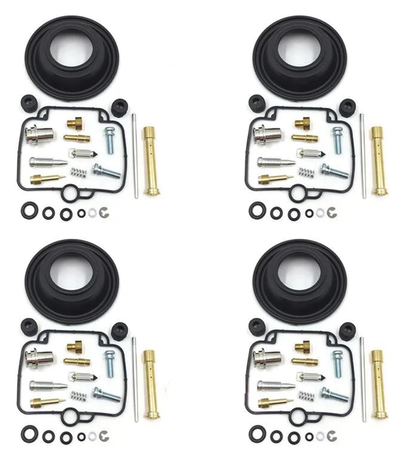 Vergaser Reparatursatz Für Suzuki GSF400 GK75A GSF 400 Für Bandit 400 CC Motorrad Schwimmerventil Dichtung Vakuum Membran Vergaser Reparatur Kit(X1) von JSRVQKMS