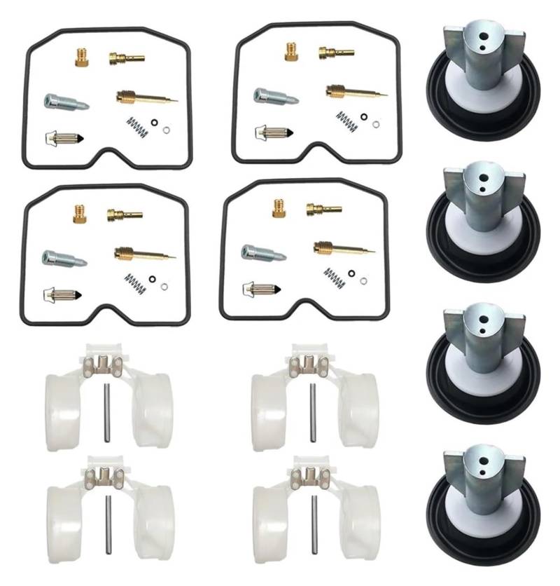 Vergaser Reparatursatz Für Suzuki GSX Für Inazuma 750 GSX750 1998-2001 Motorrad Vergaser Reparatur Diaphram Float Teile Carb Rebuild Kits von JSRVQKMS