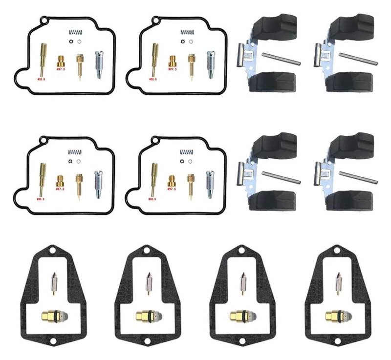 Vergaser Reparatursatz Für Suzuki GSX-R 750 GSX-R750 1985-1987 Motorrad Vergaser Reparatur Kolben Membran Wiederaufbau Teile Carb Kits von JSRVQKMS