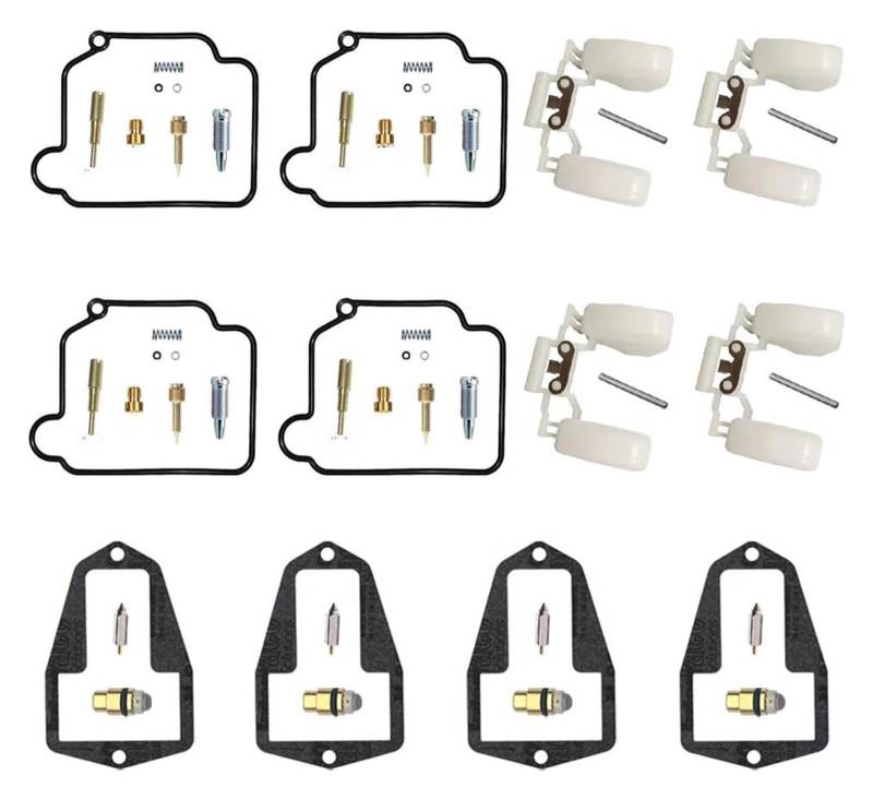 Vergaser Reparatursatz Für Suzuki GSX-R 750 GSX-R750 1985-1987 Motorrad Vergaser Reparatur Rebuild Teile Carb Kits(Set 2) von JSRVQKMS