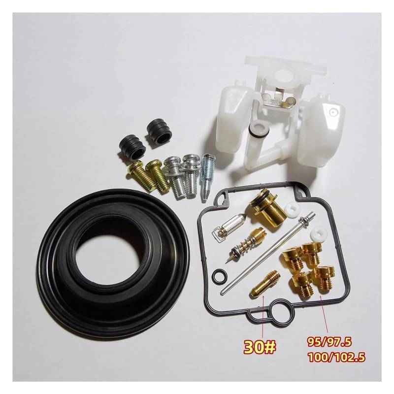 Vergaser Reparatursatz Für Suzuki GSX400 Für Impulse GK79A 1998 Motorrad Vergaser Reparatur Rebuild Teile Carb Kits von JSRVQKMS