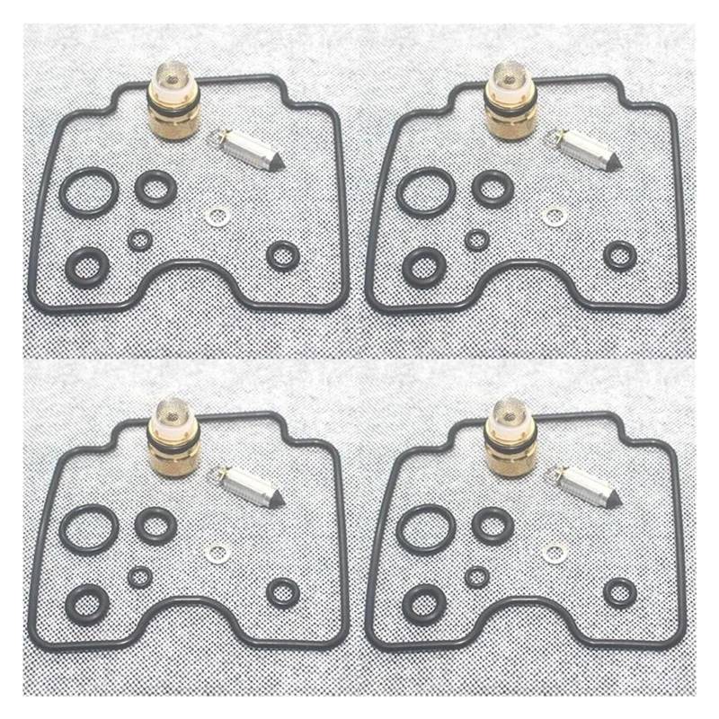 Vergaser Reparatursatz Für Suzuki GSX750F Für Katana GSX750 GSX 750 F Motorrad Vergaser Wiederaufbau Reparatur Nadel Ventil Dichtung Luft Schraube Membran Float Kit(Color 6) von JSRVQKMS