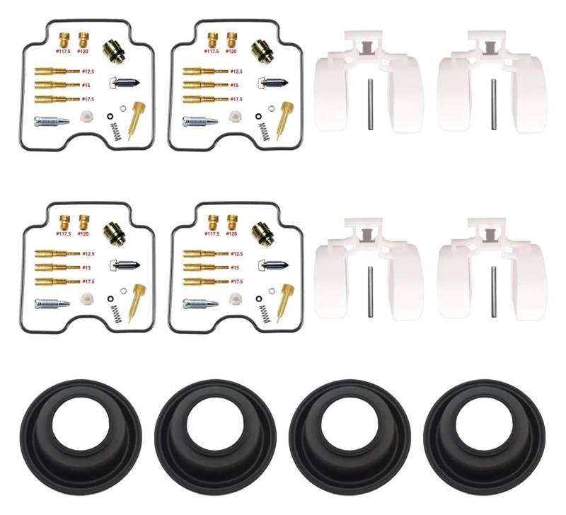 Vergaser Reparatursatz Für Suzuki GSX750F GSX-F750 1998-2006 Für Katana GSX-F 750 GSX 750 F Motorrad Vergaser Reparatur Rebuild Rebuild Kits von JSRVQKMS