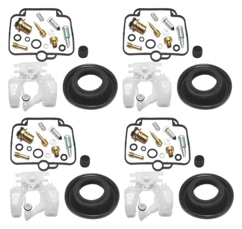 Vergaser Reparatursatz Für Suzuki GSXR1100 GSXR750 GSF1200S GSX1100F Für Adventurer 900 Motorrad Vergaser Reparatur Mit Membran Float Kits von JSRVQKMS