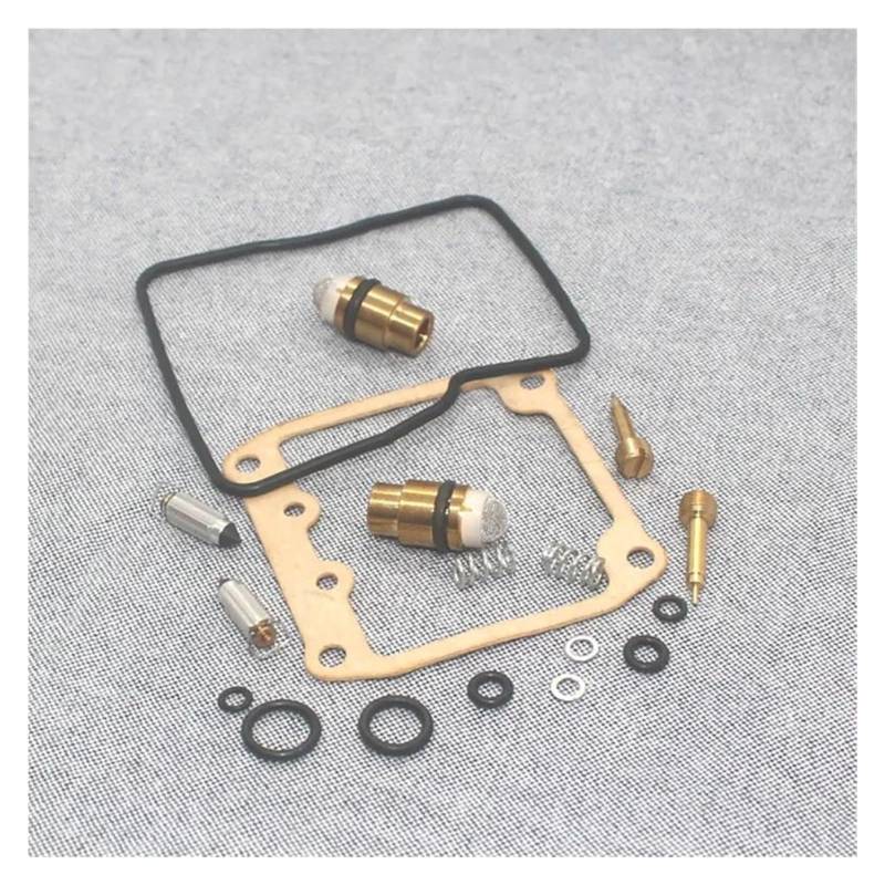 Vergaser Reparatursatz Für Suzuki VS800GL VS400 Für Intruder 1994-1996 VS 400 800 Motorrad Vergaser Reparatur Schwimm Nadel Dichtung Teile Kit von JSRVQKMS