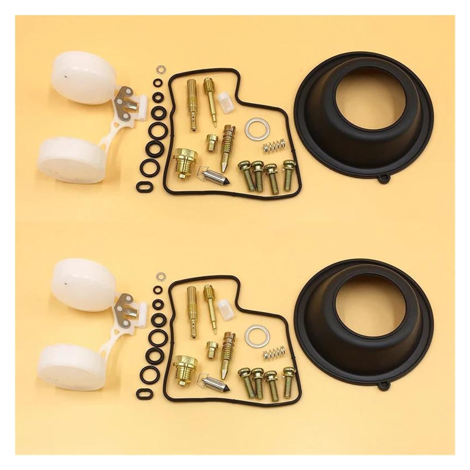 Vergaser Reparatursatz Für VT1100C Für Shadow Spirit VT1100 C 1997-2005 Motorrad Vergaser Reparatur Vakuum Membran Schwimmer Dichtung Teile Vergaser Reparatursatz Für VT1100C Für Shadow Spirit VT1100 C 1997-2005 Motorrad Vergaser Reparatur Vakuum Membran Schwimmer Dichtung Teile von JSRVQKMS