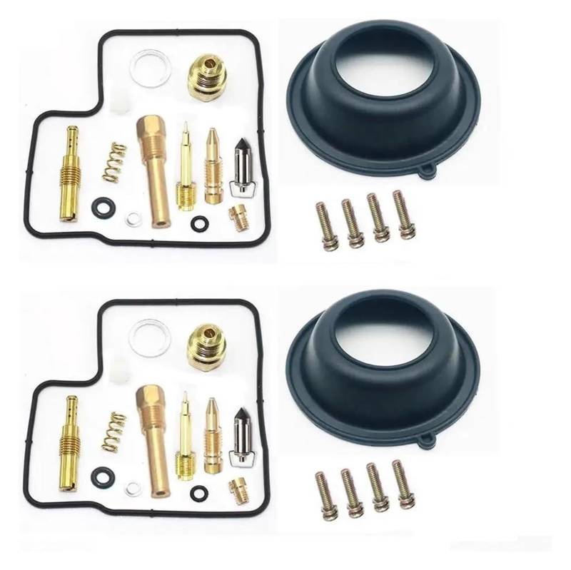 Vergaser Reparatursatz Für XL600 XL600V 1989-1999 Für Transalp 1989-1999 XL 600V 600 V Motorrad Vergaser Reparatur Mit Kolben Membran Ersatz(Color 1) von JSRVQKMS