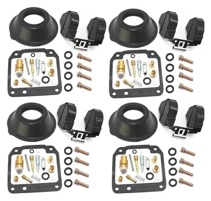 Vergaser Reparatursatz Für Y&amaha FZ600 YX600 FZ YX 600 Für Radian FZ600S/SC YX600W/WC (X4) Motorradvergaser-Reparatursatz Dichtungsteile(X2) von JSRVQKMS