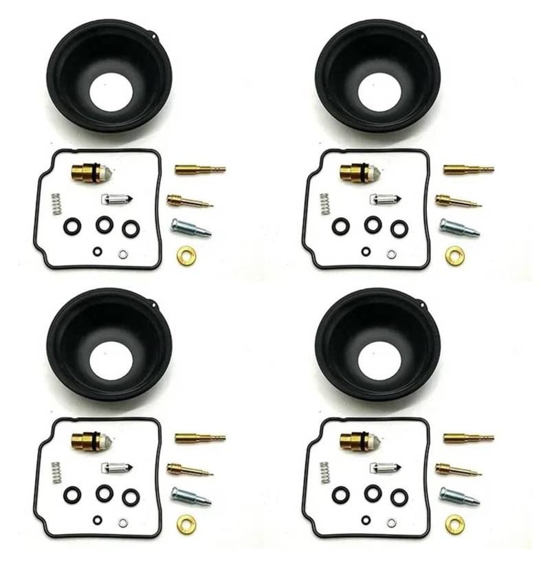 Vergaser Reparatursatz Für Y&amaha FZX750 Für Fazer 1988-1989 FZX 750 Motorradvergaser Carb Rebuild Reparatur Motormembran Set Teile(Color 1) von JSRVQKMS