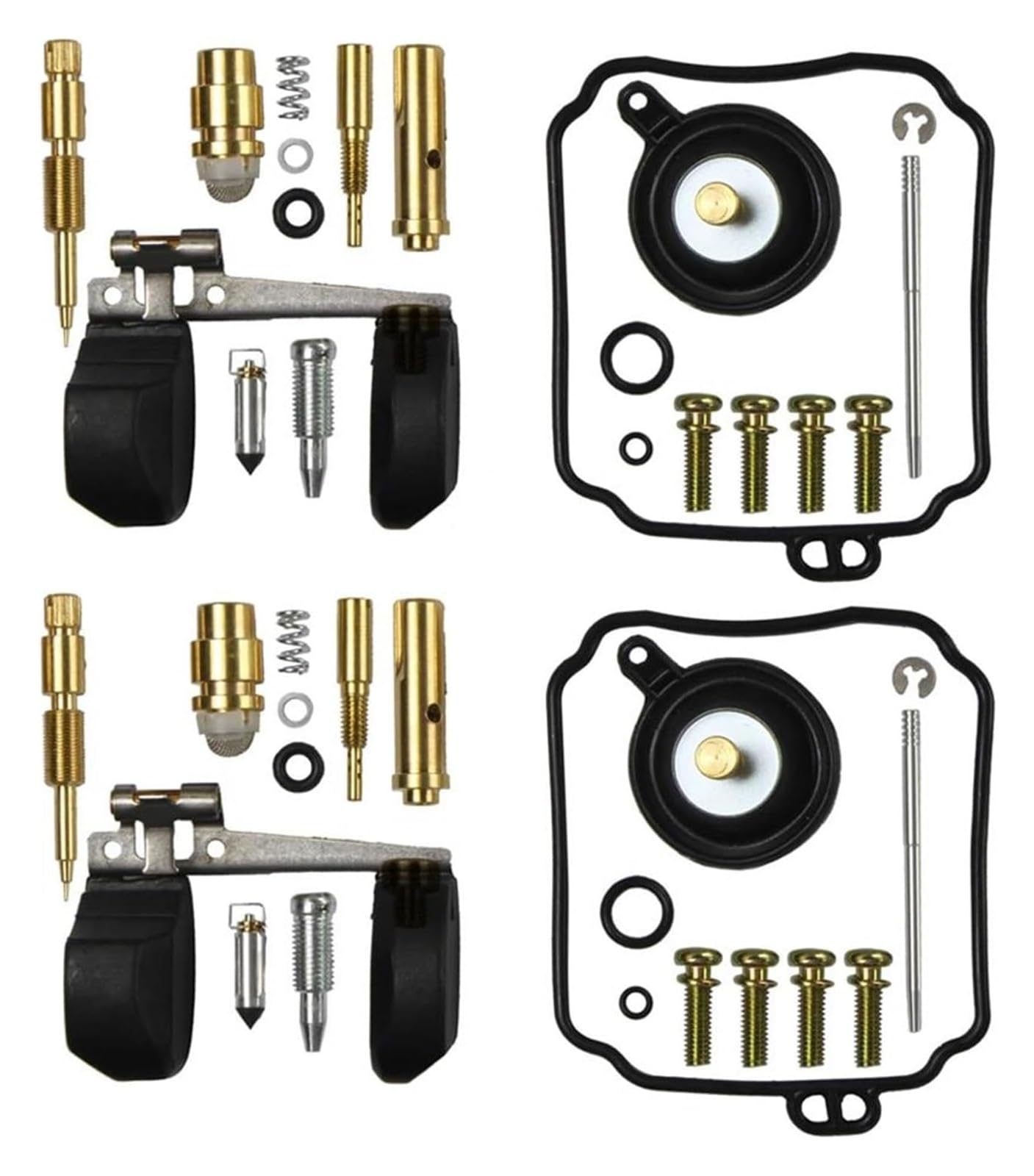 Vergaser Reparatursatz Für Y&amaha Für V-Star 650 1998-2014 Xvs650 Xvs65a Für Tablete650 Für Classic 2009-2013 Motorradvergaser Reparatur Ersatz(Set 1) von JSRVQKMS
