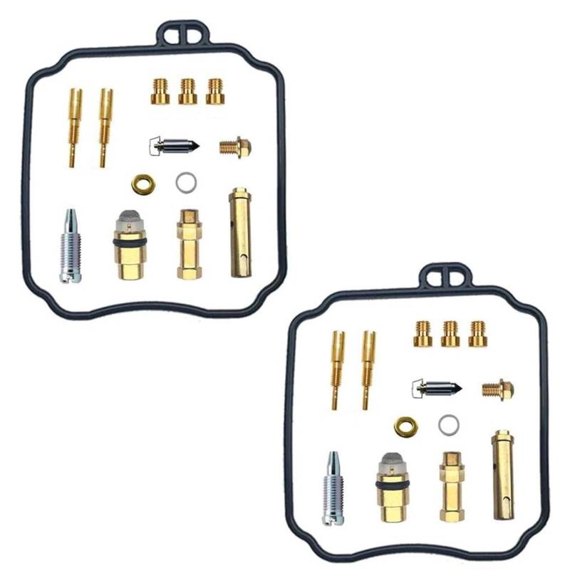 Vergaser Reparatursatz Für Y&amaha SRV250 1992-1998 Für Mikuni BDS26 Motorradvergaser Reparatur Schwimmerkolbenmembran Umbauteile(Color 2) von JSRVQKMS