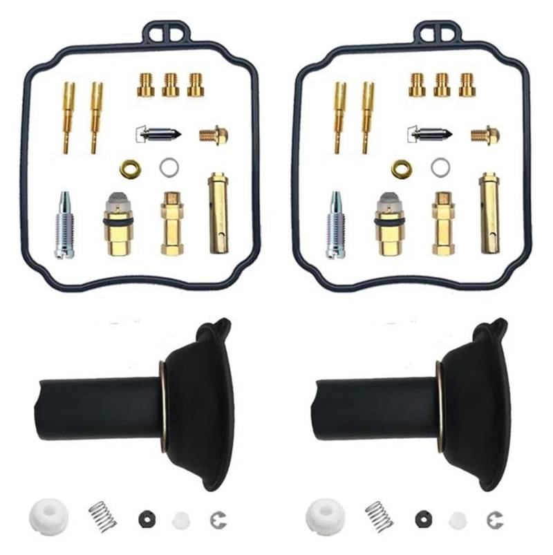 Vergaser Reparatursatz Für Y&amaha SRV250 1992-1998 Für Mikuni BDS26 Motorradvergaser Reparatur Schwimmerkolbenmembran Umbauteile(Color 4) von JSRVQKMS