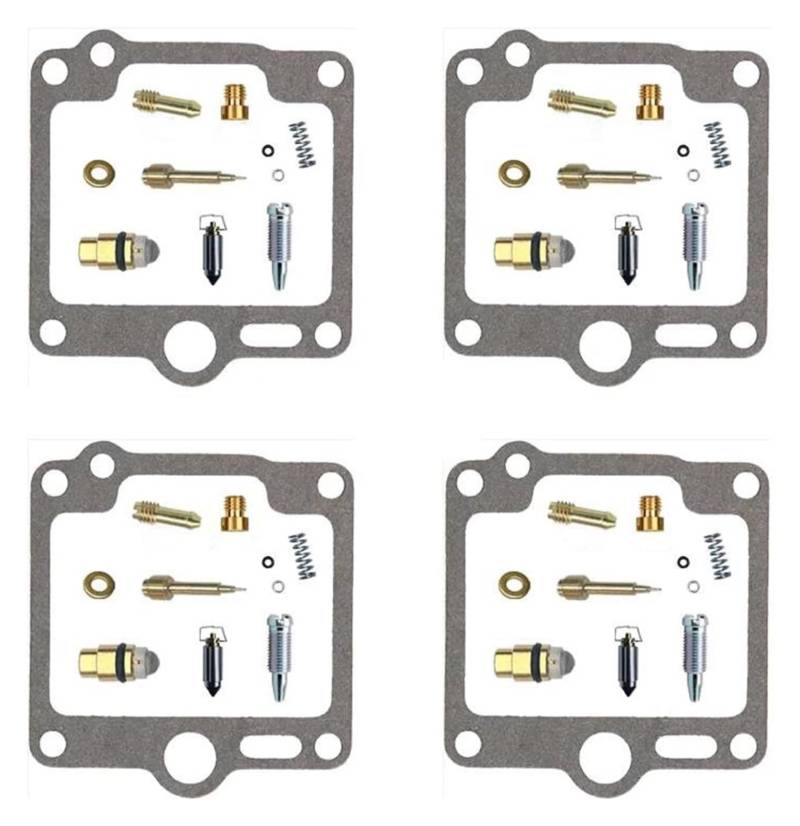 Vergaser Reparatursatz Für Y&amaha XJR1300 XJR1300SP 5EA 1998-2001 XJR 1300 Motorradvergaser Reparatur Wiederaufbau Schwimmermembran-Kits(Set 2) von JSRVQKMS