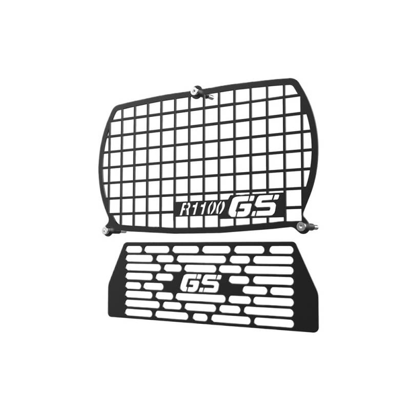 FÜR R 1100 GS 1994-1999 R1100GS Motorrad Scheinwerfer Schutz Grill Schutz Abdeckung Kühler Kühler Schutz Gitter Set Scheinwerfer Grill von JSTVCUI