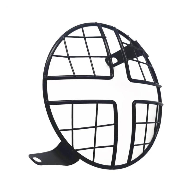 Für 6,5 Motorrad Scheinwerfer Mesh Grill Schutz Eisen Runde Protector Cruiser Decor Scheinwerfer Abdeckung Scheinwerfer Grill von JSTVCUI