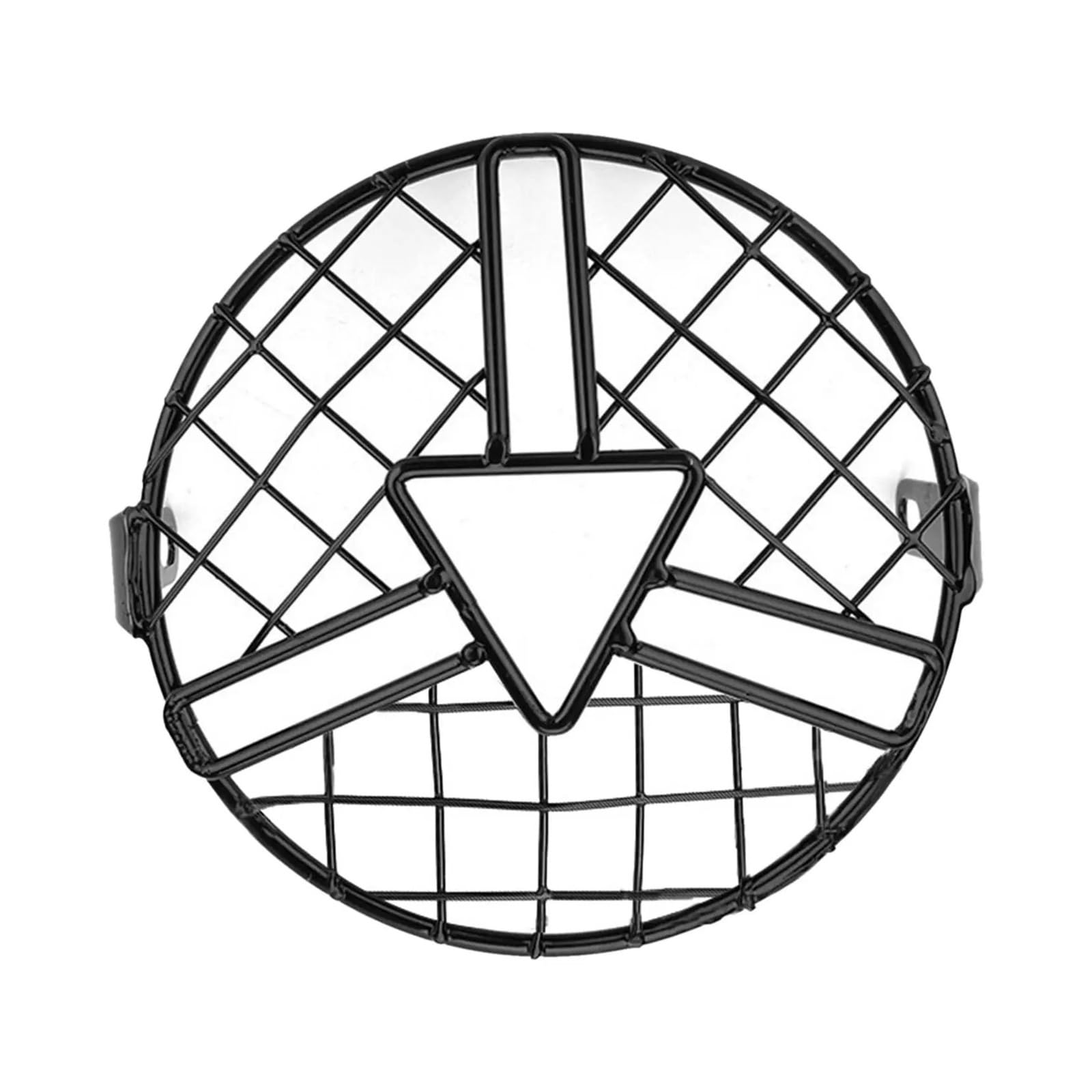 Für 6,5 Motorrad Scheinwerfer Mesh Grill Schutz Eisen Runde Protector Cruiser Decor Scheinwerfer Abdeckung Scheinwerfer Grill von JSTVCUI