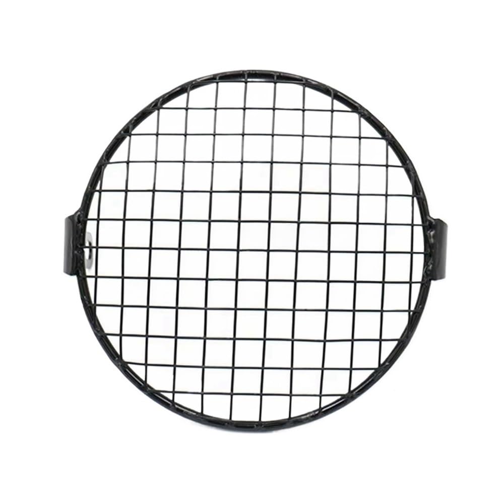 Für CB400SS EN GN CG 125 250 Universal 7 Zoll Motorrad Front Scheinwerfer Lampenschirm Mesh Grill Abdeckung Maske Protector Schutz Platz Scheinwerfer Grill von JSTVCUI