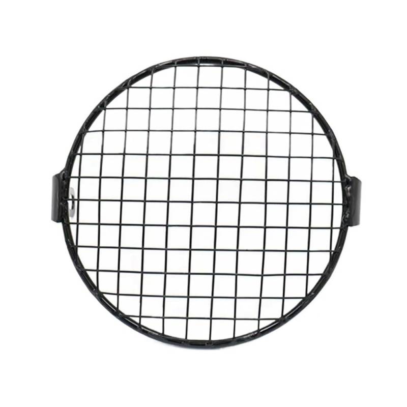 Für CB400SS EN GN CG 125 250 Universal 7 Zoll Motorrad Front Scheinwerfer Lampenschirm Mesh Grill Abdeckung Maske Protector Schutz Platz Scheinwerfer Grill von JSTVCUI
