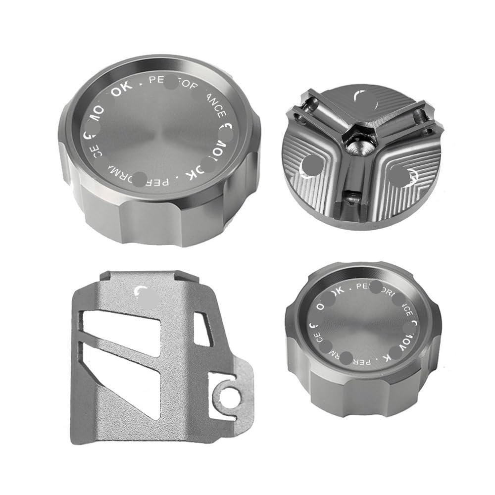 Für MT09 MT 09 MT-09 SP 2021-2024 2023 Motorrad Vorne Hinten Brems Flüssigkeit Reservoir Abdeckung Kappe Schutz Motoröl Einfülldeckel Für MT09 MT 09 MT-09 SP 2021-2024 2023 Motorrad Vorne Hinten Brems Flüssigkeit Reservoir Abdeckung Kappe Schutz Motoröl Einfülldeckel von JSTVCUI