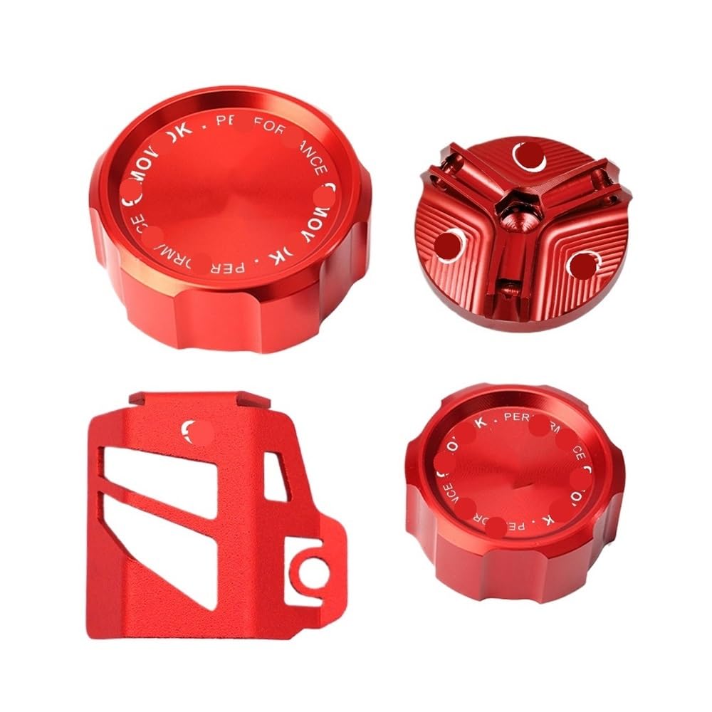 Für MT09 MT 09 MT-09 SP 2021-2024 2023 Motorrad Vorne Hinten Brems Flüssigkeit Reservoir Abdeckung Kappe Schutz Motoröl Einfülldeckel Für MT09 MT 09 MT-09 SP 2021-2024 2023 Motorrad Vorne Hinten Brems Flüssigkeit Reservoir Abdeckung Kappe Schutz Motoröl Einfülldeckel von JSTVCUI