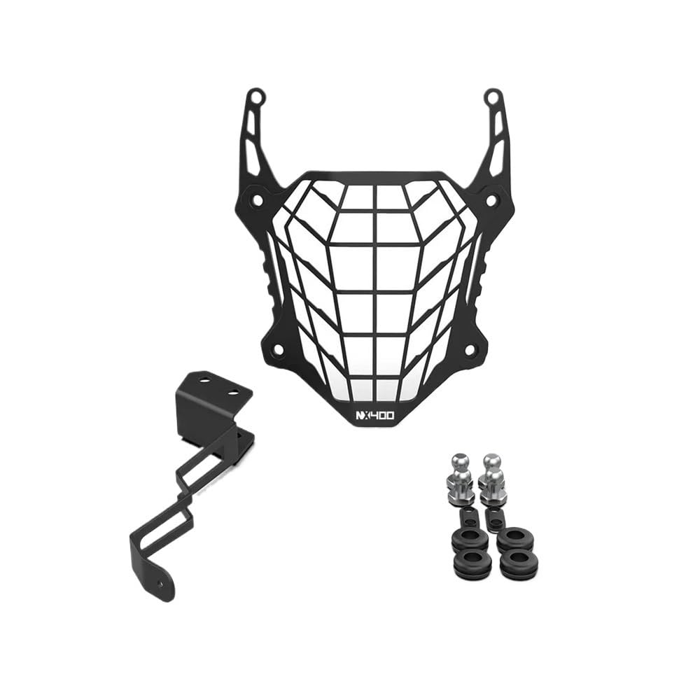 Für NX400 NX500 2023-2024-2025 Motorradzubehör Scheinwerfer Scheinwerfer Frontschutz Schutzabdeckung Schutzgrill Scheinwerfer Grill von JSTVCUI