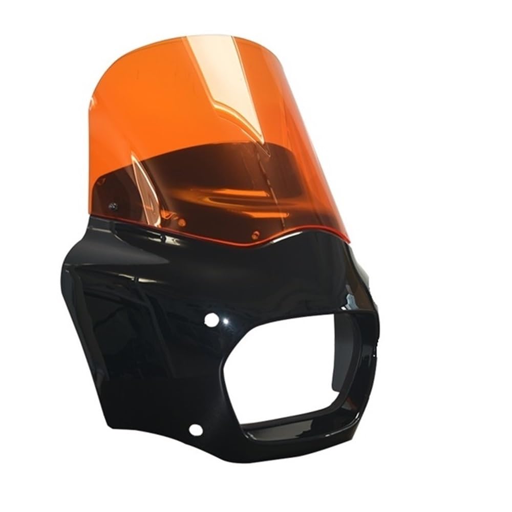 Motorrad 11'' Scheinwerfer Verkleidung 62mm Schellen Für So&ftail Fat Bob FXFB 114 FXFBS 2018-2023 Scheinwerfer Grill von JSTVCUI