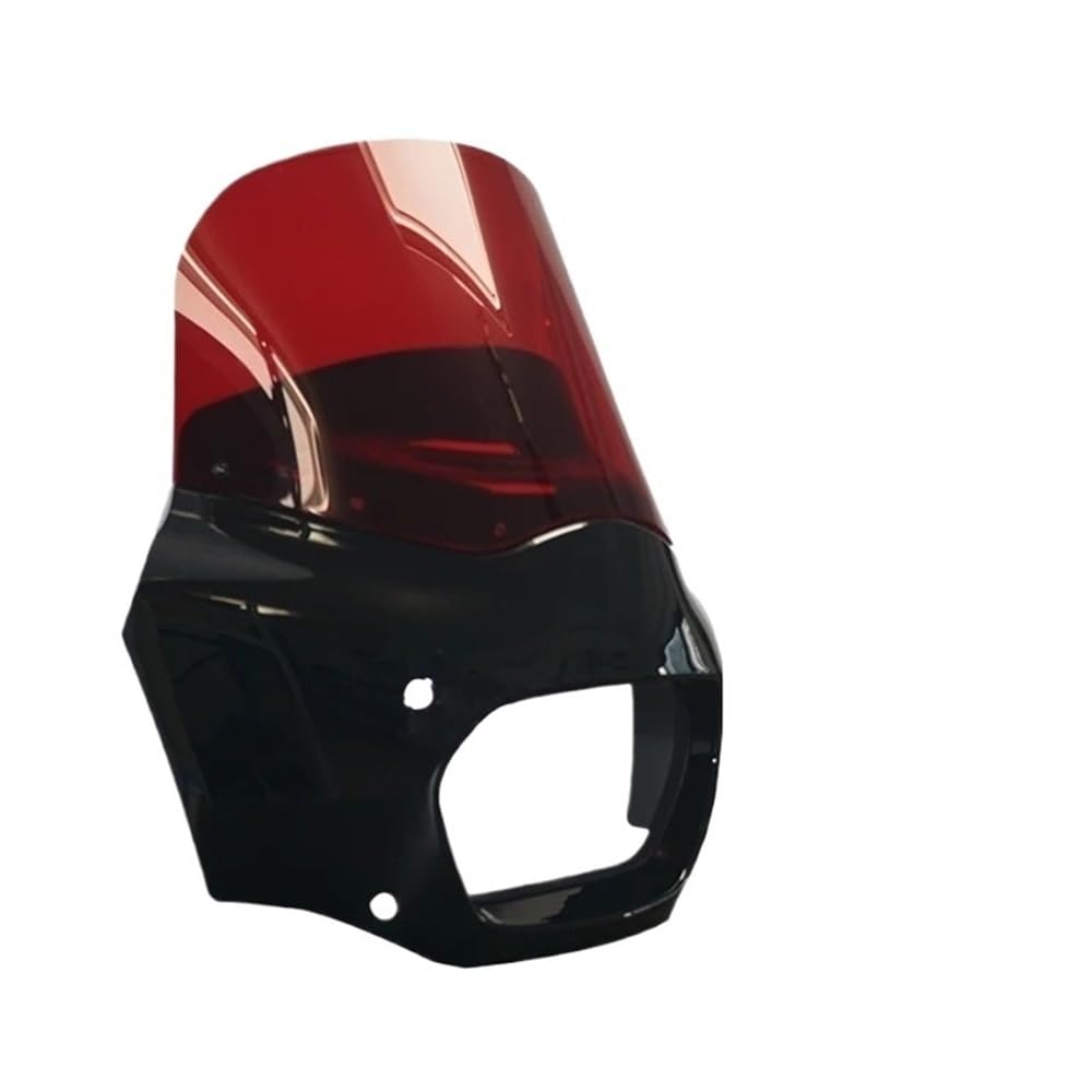 Motorrad 11'' Scheinwerfer Verkleidung 62mm Schellen Für So&ftail Fat Bob FXFB 114 FXFBS 2018-2023 Scheinwerfer Grill von JSTVCUI