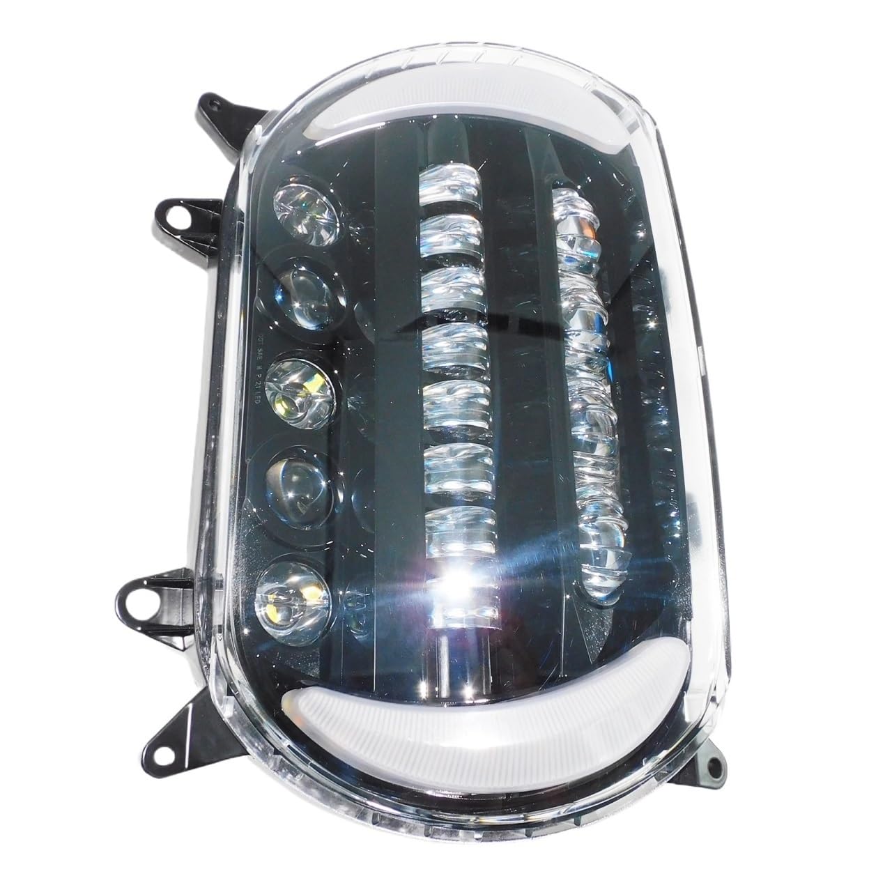 Motorrad Scheinwerfer Vorne Lampe Hohe Abblendlicht Blinker Tagfahrlicht Für Touring Ro&ad Glide FLTRX 2015-Up Scheinwerfer Grill von JSTVCUI