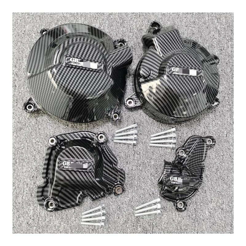 Motorschutzabdeckung Für MT-09 SP FZ09 Scrambler Tracer XSR900 2021-2024 Motorräder Motor Abdeckung Schutz Für Fall Motor Abdeckungen von JSTVCUI