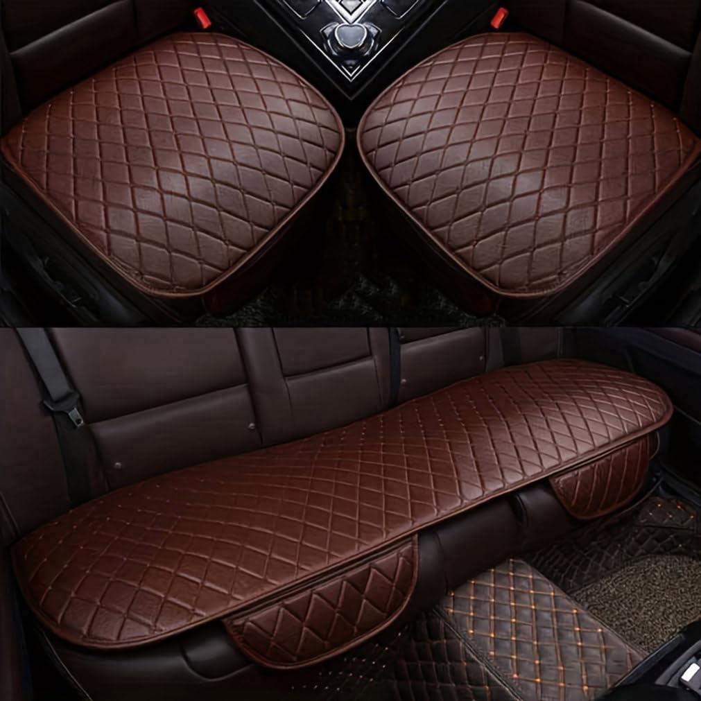 JSYDMA Autositzbezug,kompatibel mit Renault Clio 2 3 4 5 mk3 mk4 Megane 2 3 4 CC, 2 Vordersitzbezüge und 1 Rücksitzbezug,3-Brown JSYDMA Autositzbezug,kompatibel mit Renault Clio 2 3 4 5 mk3 mk4 Megane 2 3 4 CC, 2 Vordersitzbezüge und 1 Rücksitzbezug,3-Brown von JSYDMA