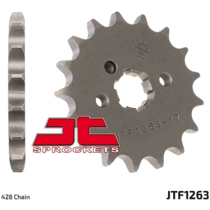 Jt sprockets standard stahlritzel vorne 1263 - 428 für yamaha, rieju, beta von JT SPROCKETS