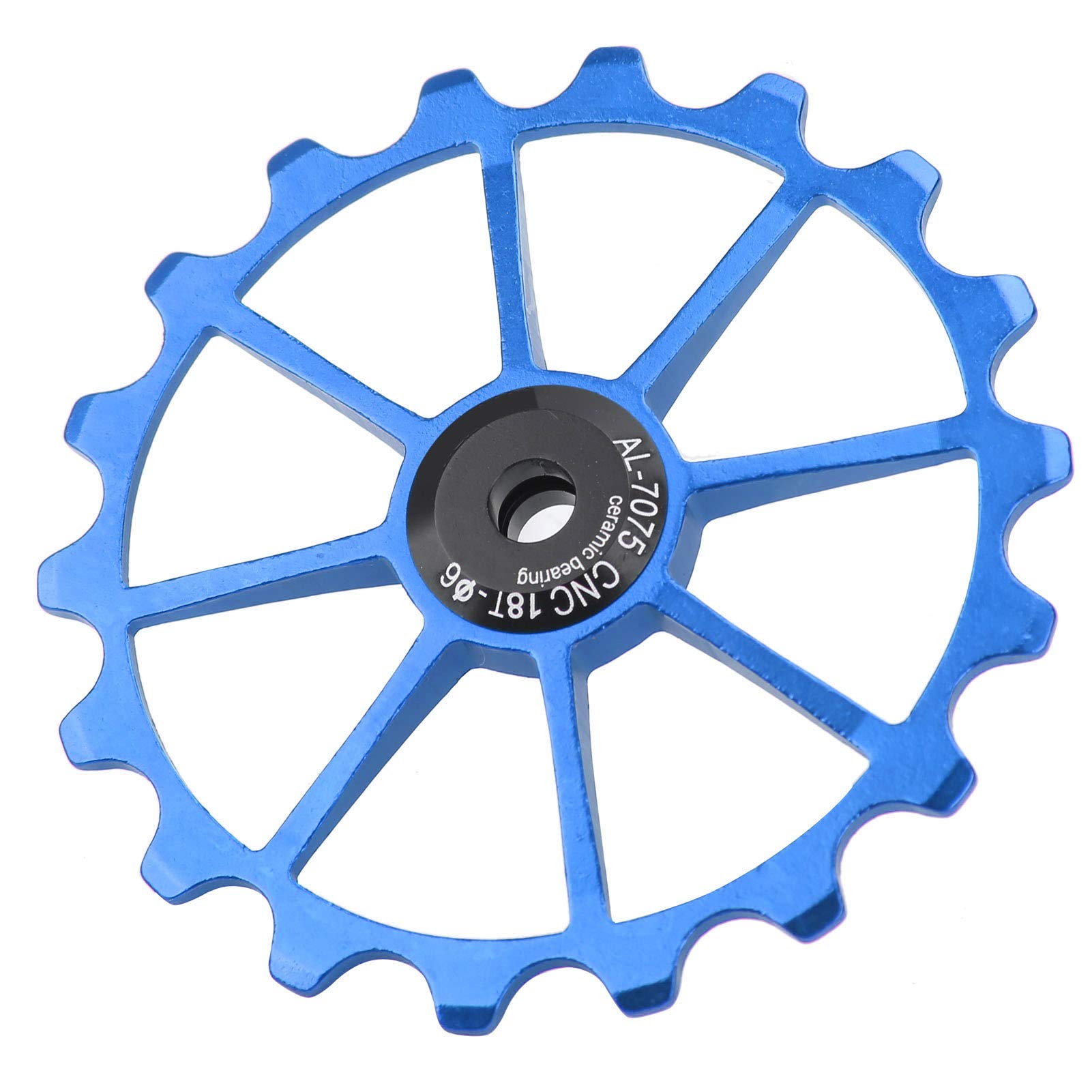 JTLB MEIJUN 18T Mountainbike-Keramik Lager aus Aluminium Legierung, Hinten (Blau) von JTLB