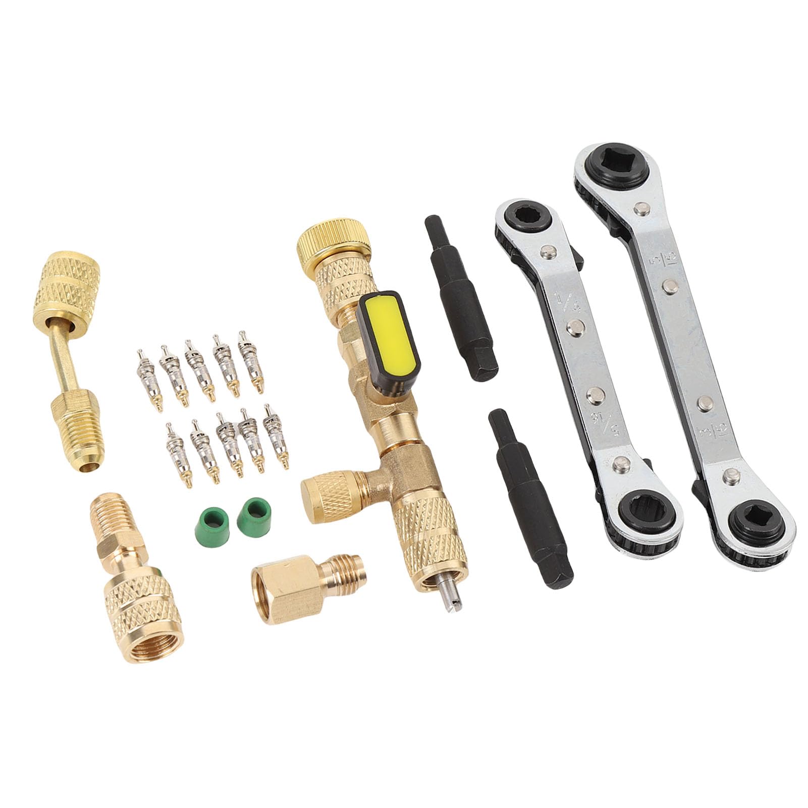 JTLB Ventil -Installateurentferner, HLK -Serviceschlüssel Set SAE 1/4 5/16 für R22, R12 JTLB Ventil -Installateurentferner, HLK -Serviceschlüssel Set SAE 1/4 5/16 für R22, R12 von JTLB