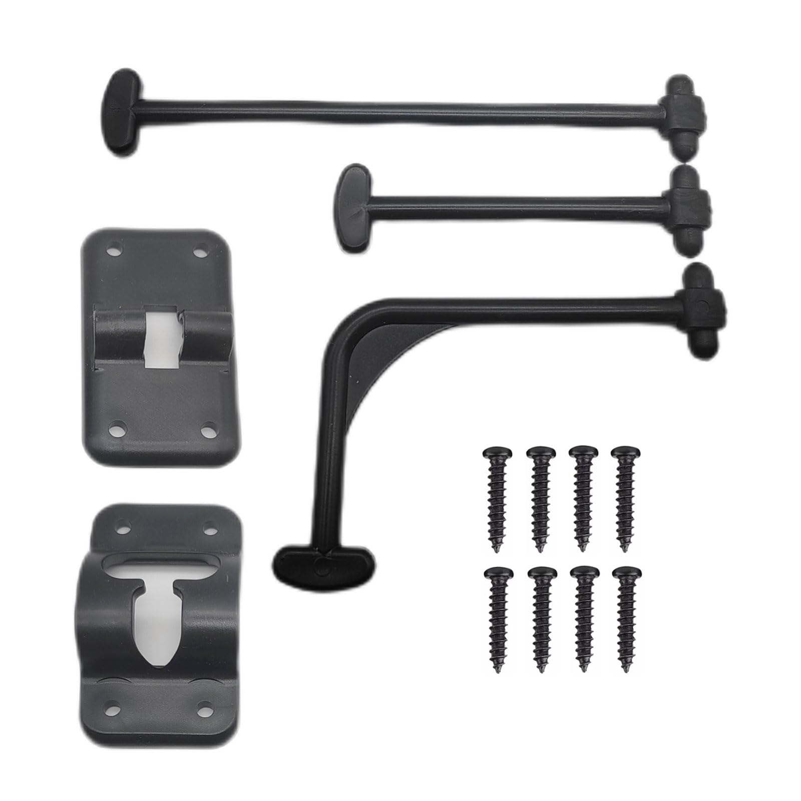 JTQYFI T Styles Türhalter Fängt Mit Schrauben Türen Die Außentür Haken Haken Keeper Eingangsriegel JTQYFI T Styles Türhalter Fängt Mit Schrauben Türen Die Außentür Haken Haken Keeper Eingangsriegel von JTQYFI
