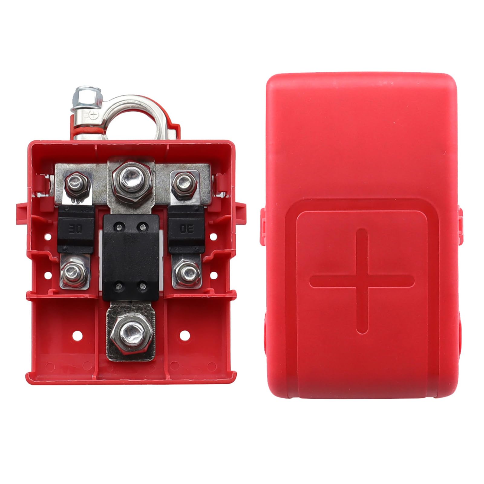 JTQYFI Vielseitiger 32 V/400A Batterieklemmenverbinder Sicherungen Box Easy Installation Circuit Protections Für Auto Und Elektrogeräte JTQYFI Vielseitiger 32 V/400A Batterieklemmenverbinder Sicherungen Box Easy Installation Circuit Protections Für Auto Und Elektrogeräte von JTQYFI